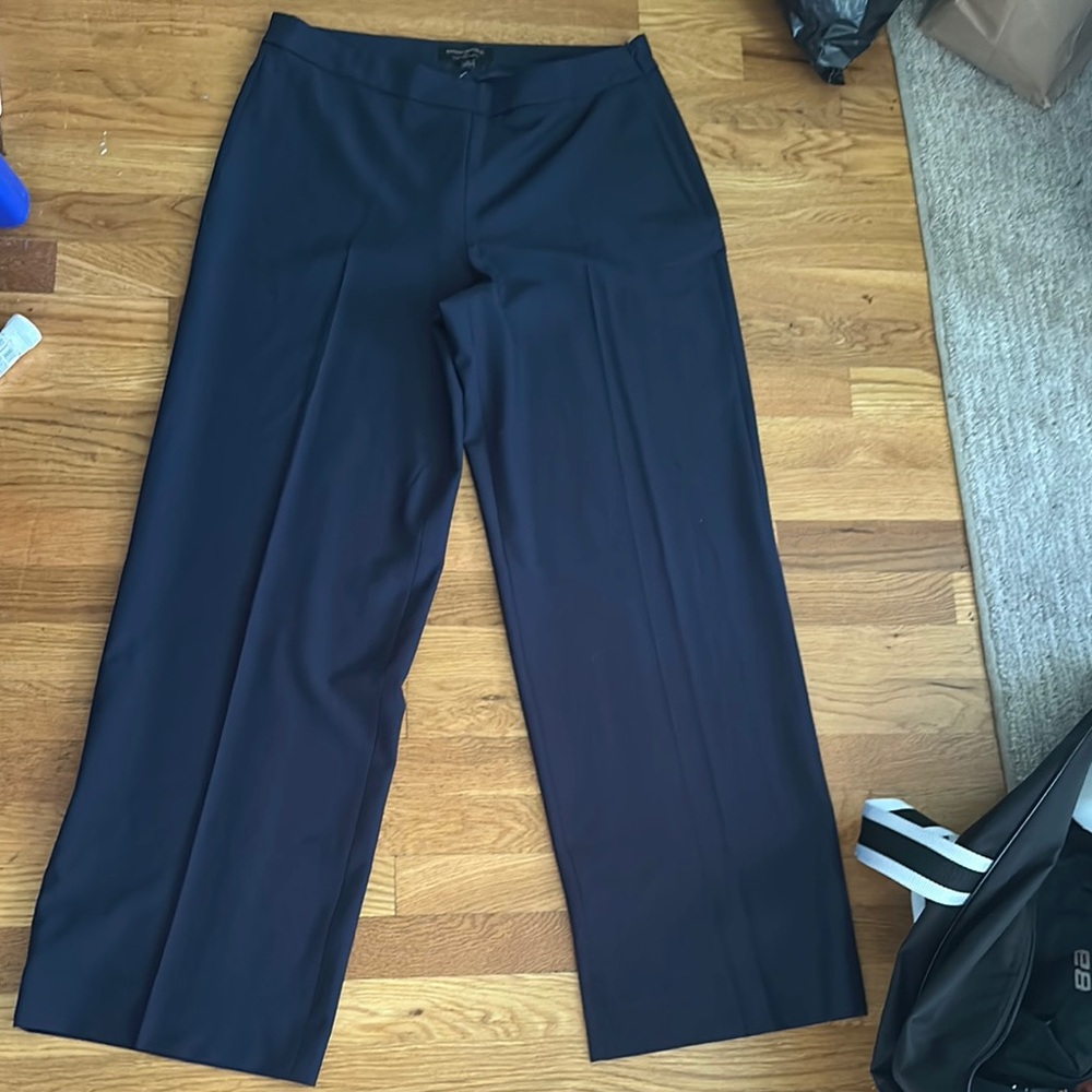 NWT Banana Republic Dark Blue Wide-Leg Pants